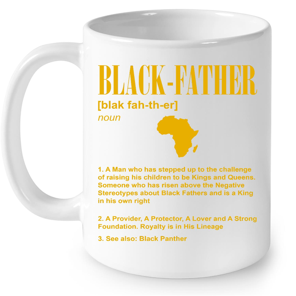 Black Father Funny Definition Gift Ideas Fathers Day for Black Dad