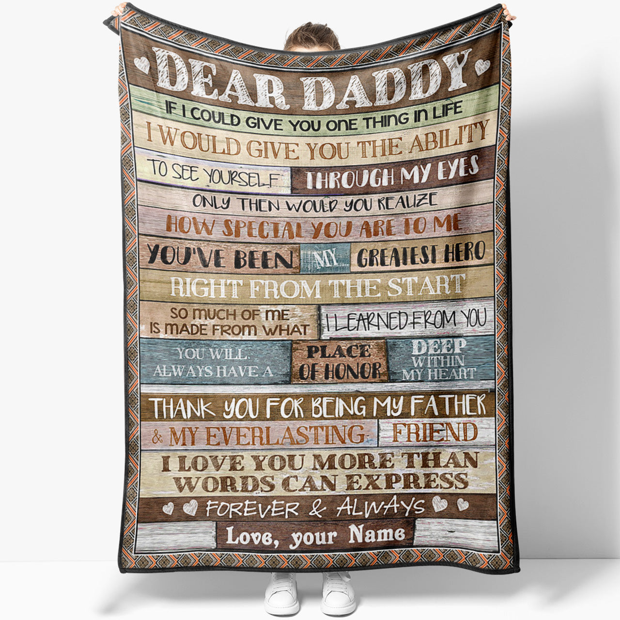 Blanket Gift Ideas for Father's Day, How Special You Are to Me Blanket for Dad