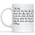 Custom Message Love Letter for Wife White Mug, Meaningful Anniversary Gift Mug for Her