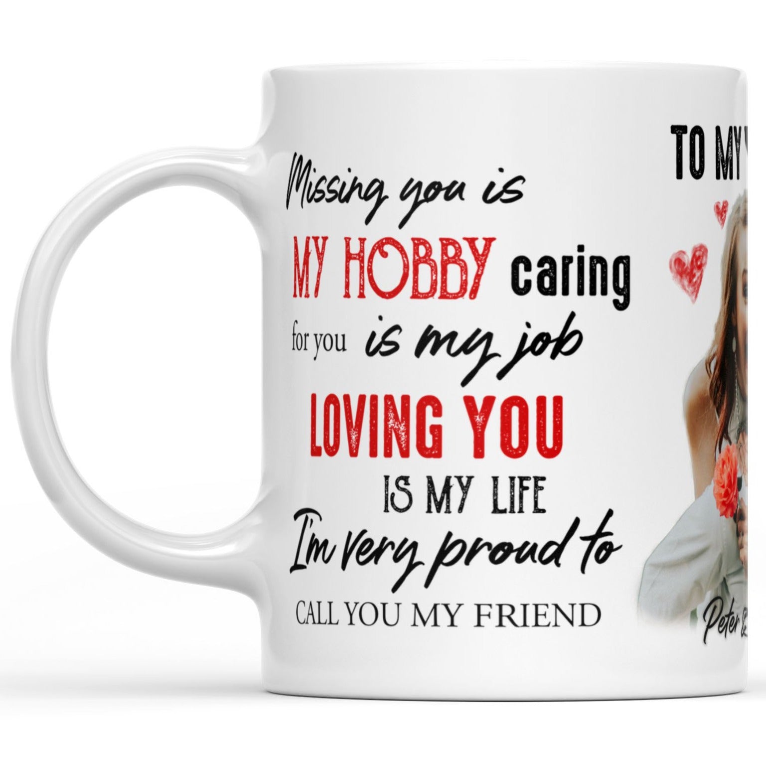 Mug Gift for Wife Missing Caring Loving You 210123M12