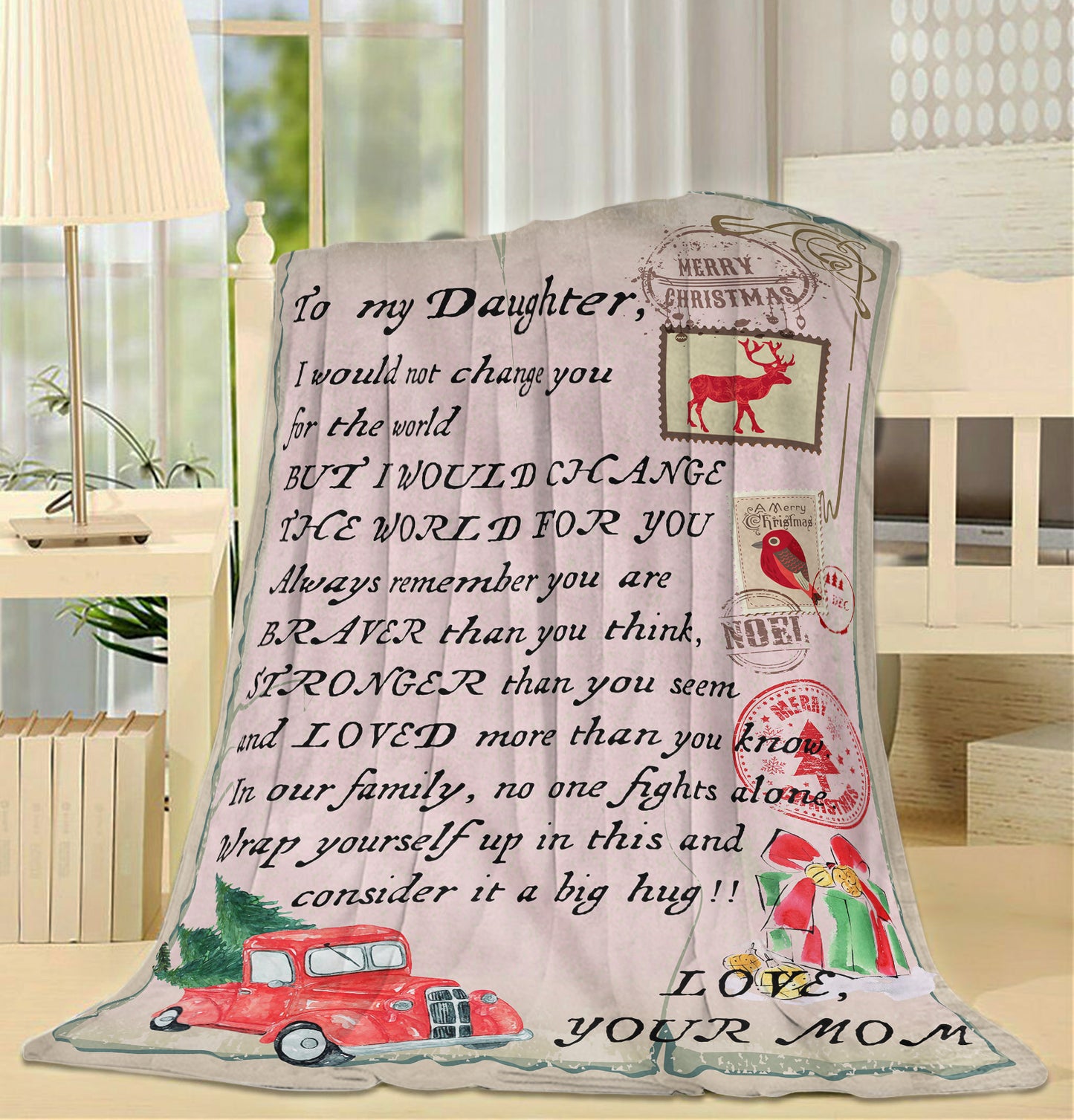 Blanket Gift For Daughter, Gifts For 9 Year Old Daughter, Not Change You