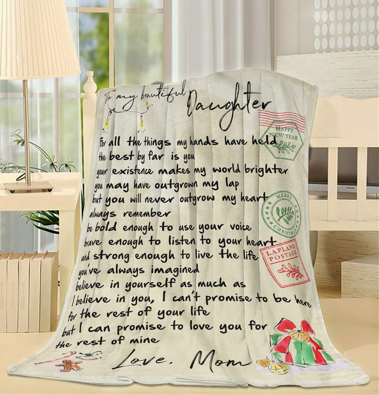 Blanket Gifts For Adult Daughter, Mother And Daughter Gifts, For All The Things