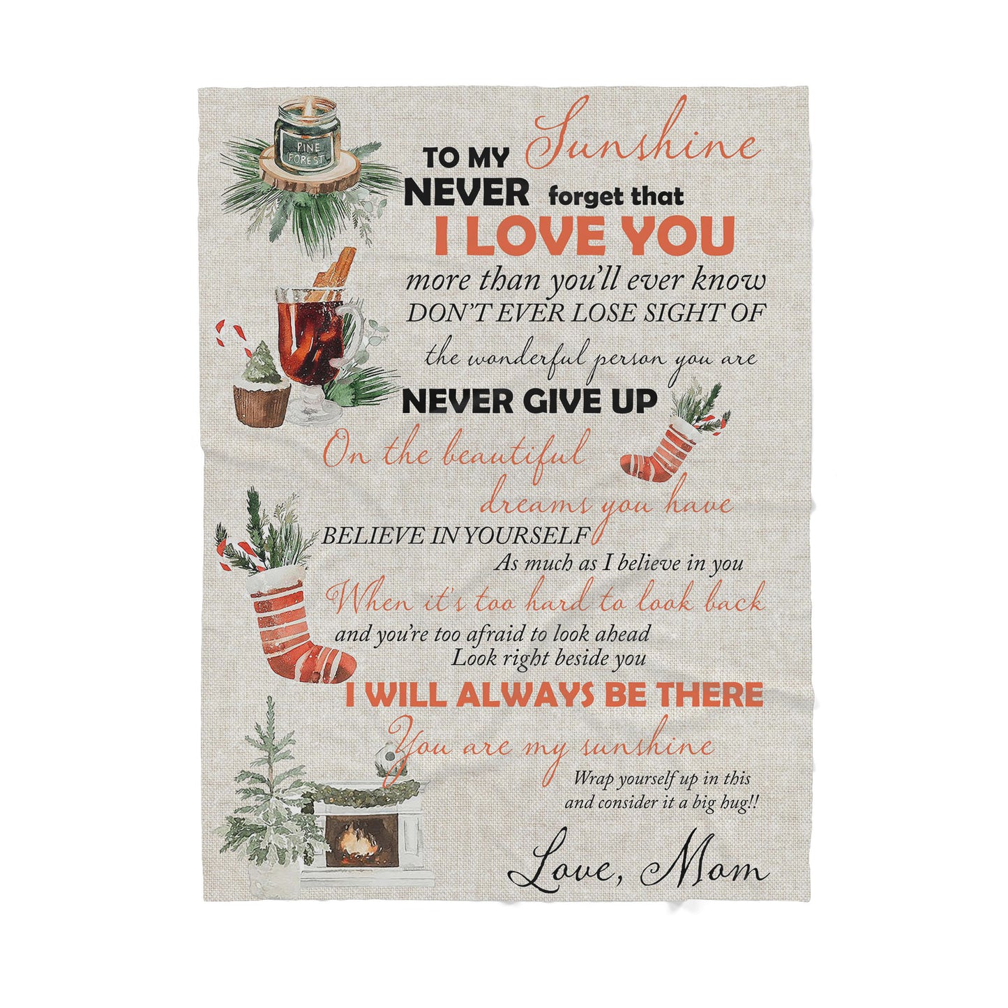 Blanket Mother Daughter Gifts Ideas, Mother And Daughter Gifts, I Love You More