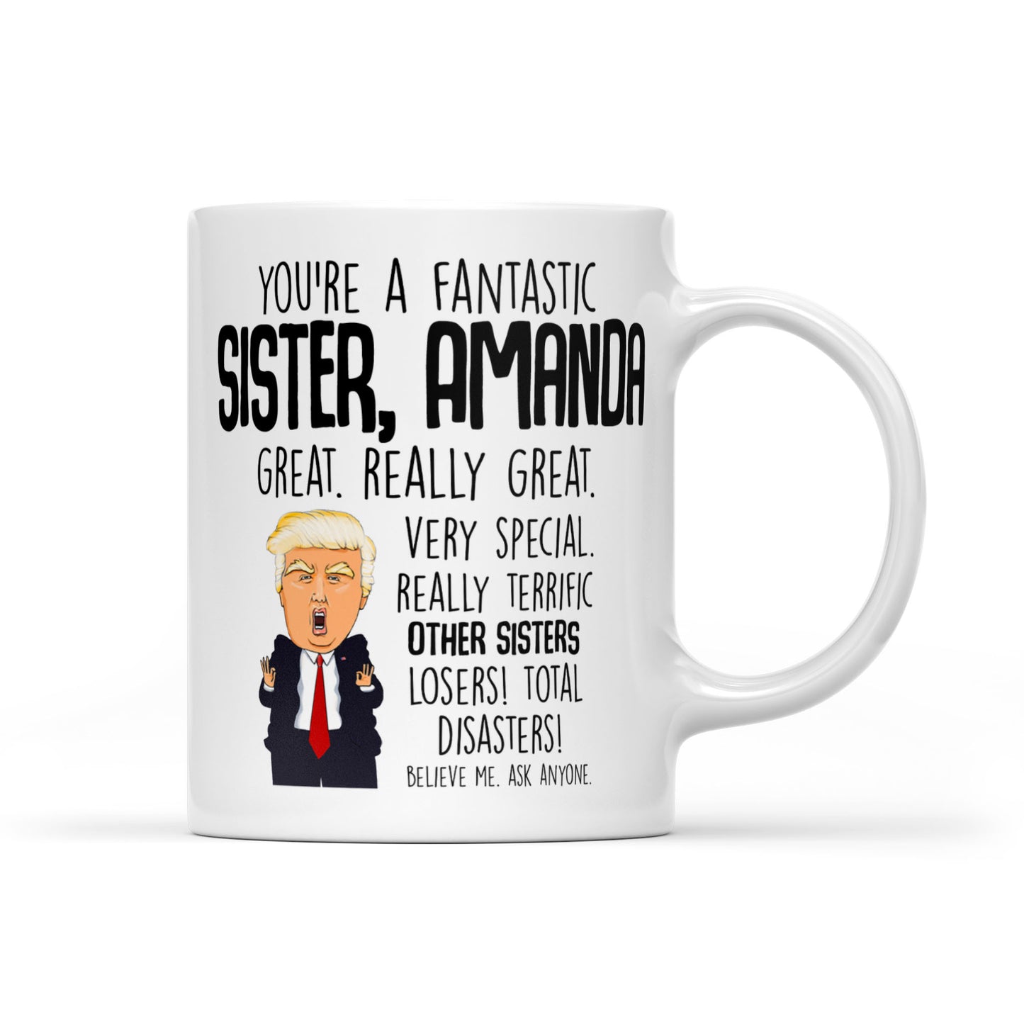 Sister Amanda mug-11oz - White Mug