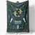 Pisces Zodiac Blanket Gift Ideas, Custom Name Pisces Baby Horoscope Throw Blanket