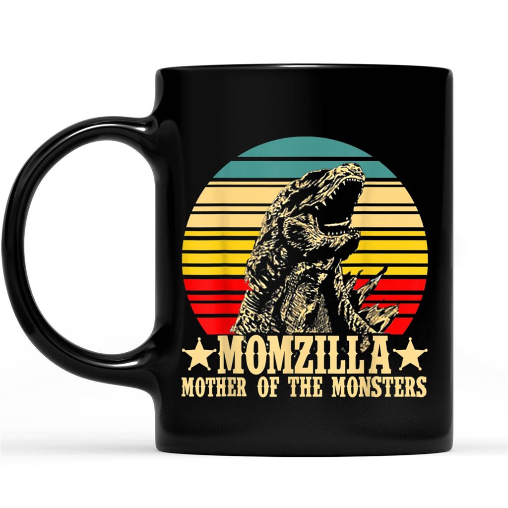 Gift Ideas for Mom Mothers Day Momzilla Mother Of The Monsters Retro Vintage Funny W