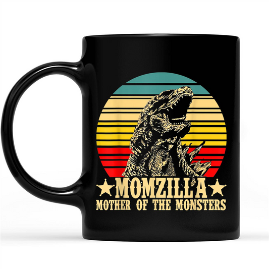 Gift Ideas for Mom Mothers Day Momzilla Mother Of The Monsters Retro Vintage Funny W