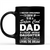 Gift Ideas for Dad Fathers Day I Never Dreamed I'd Grow Up To Be A Super Cool Dad Of A Freakin' Awesome Daughter w