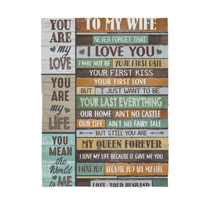 Blanket Gift For Wife, Christmas Presents For Her, Presents For Her, You Are