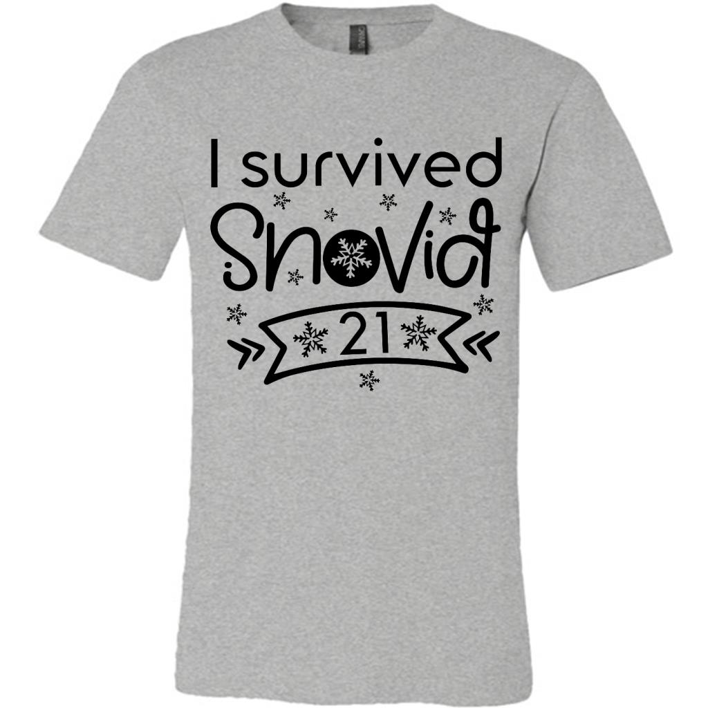 I Survived Snovid 2021 Funny Snow Crisis Storm