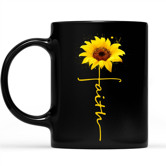 Jesus Faith And Sunflower Hippie Gift Ideas