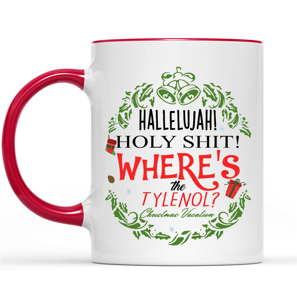 Hallelujah Holy Shit Wheres The Christmas Vacation Funny Christmas Gift Ideas