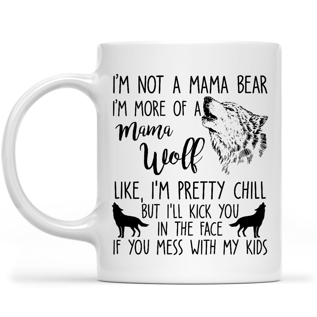 Mama Bear Ceramic Coffee Mug Gifts for Mothers Day New Mommy 