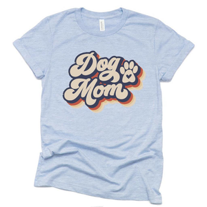 Funny Vintage Dog Mom Graphic T Shirt, Shirt Gift Ideas for Dog Mom on Mothers Day