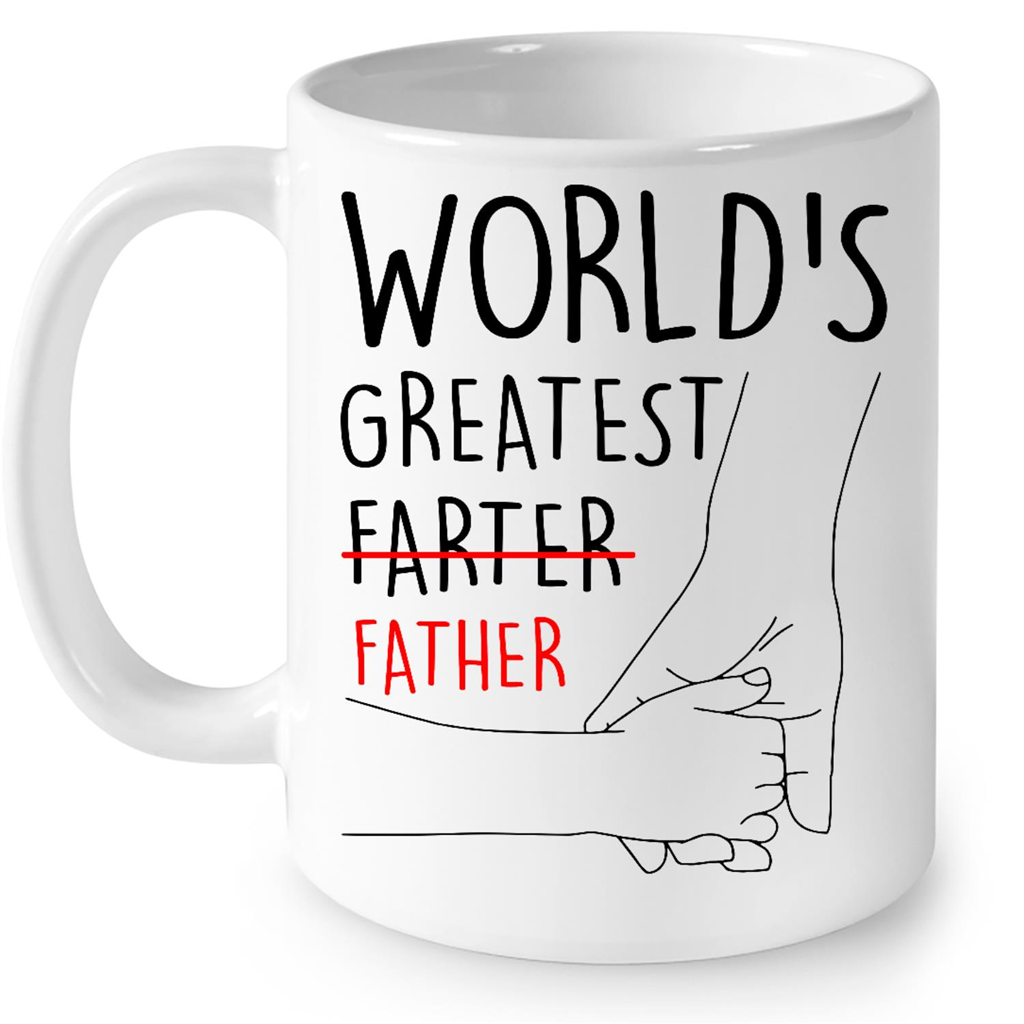 Worlds Greatest Father Farter Funny Gift Ideas for Fathers Day Dad