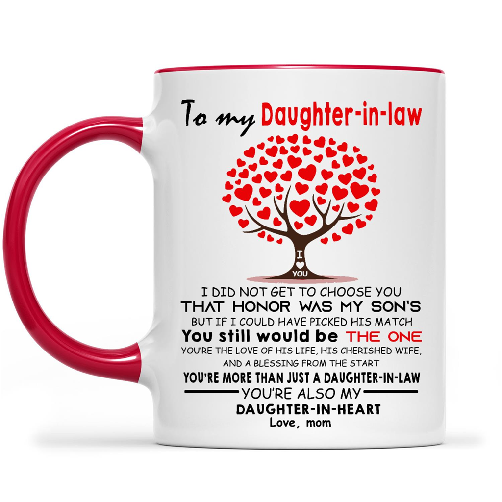 To my daughter in online law mug