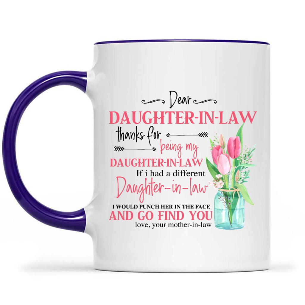 To my daughter 2024 in law mug