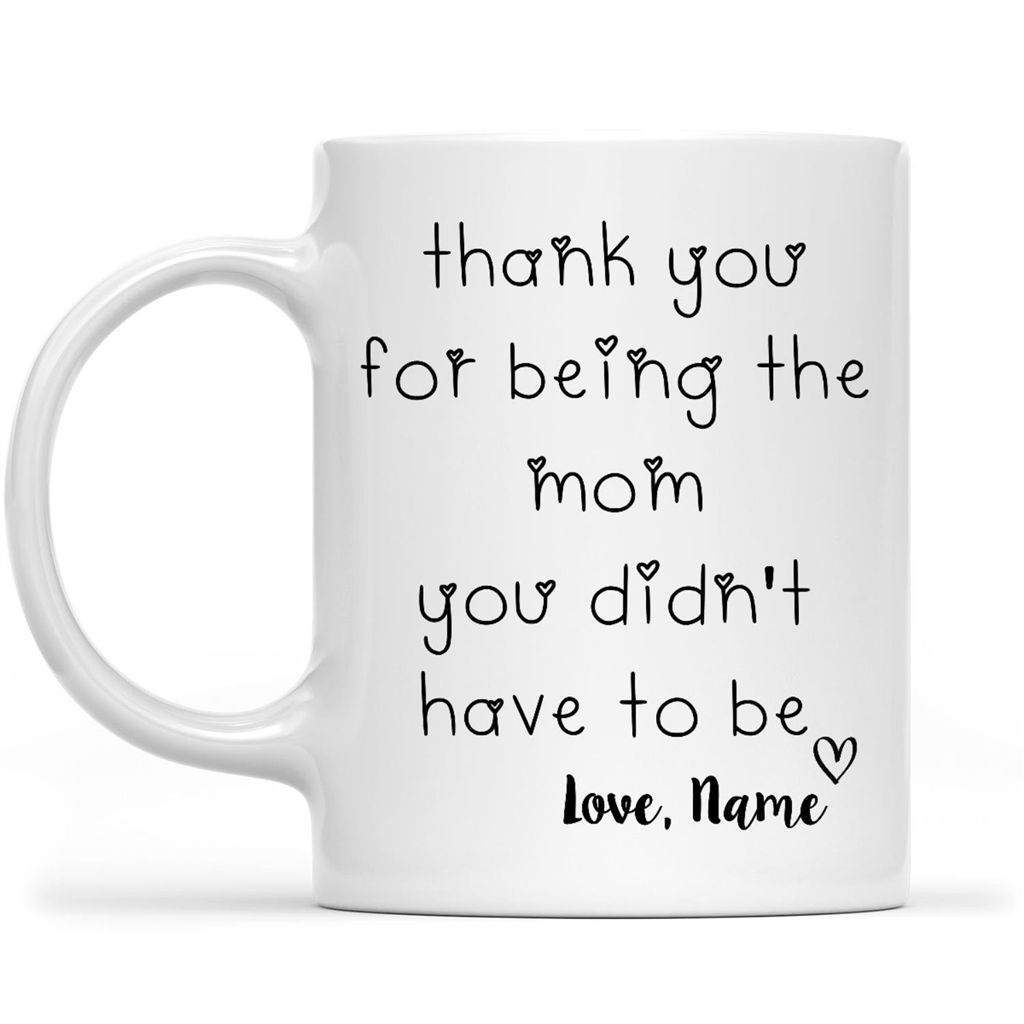 Best Bonus Mom Ever Coffee Mug Mother's Day Gift Idea 15oz / White