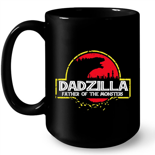 Dadzilla Father Of The Monsters Gift Ideas For Dad And Men W Mug