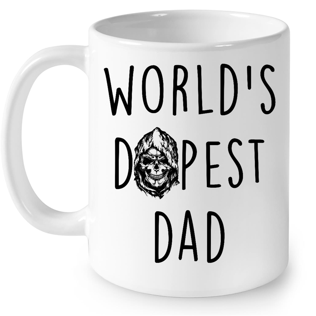 World Dopest Skull Dad Funny Gift Ideas Fathers Day for Father