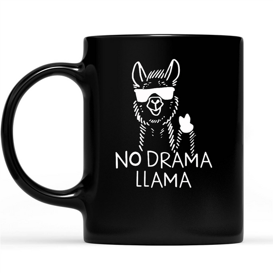 No Drama Llama Funny Sarcastic Gift Ideas