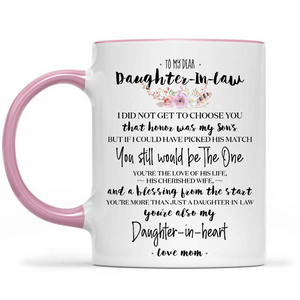 To My Dear Daughter In Law I Did Not Get To Choose You Gift Ideas For Mom And Women B