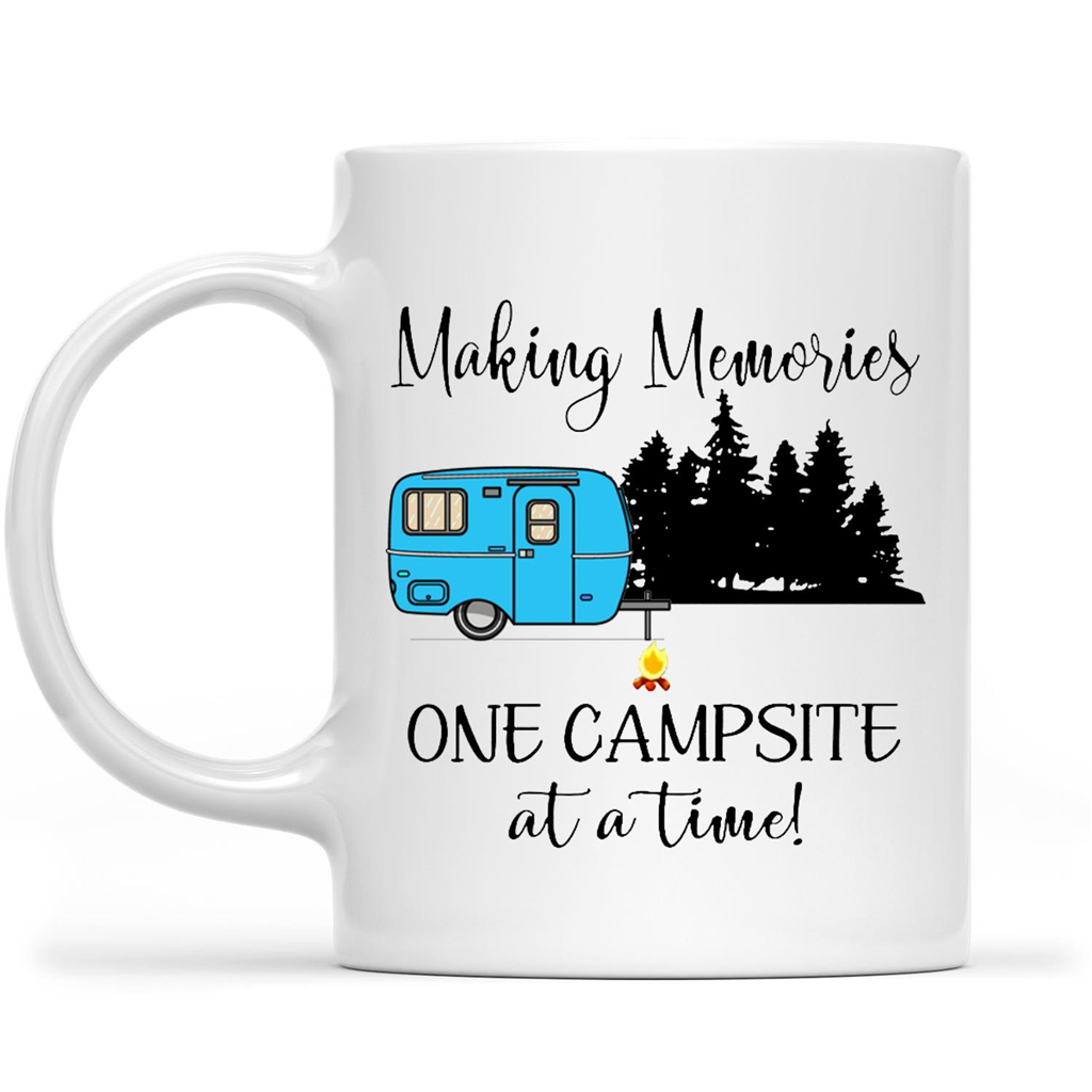 Making Campsite Memories, Personalized Camping Travel Mug, Gift