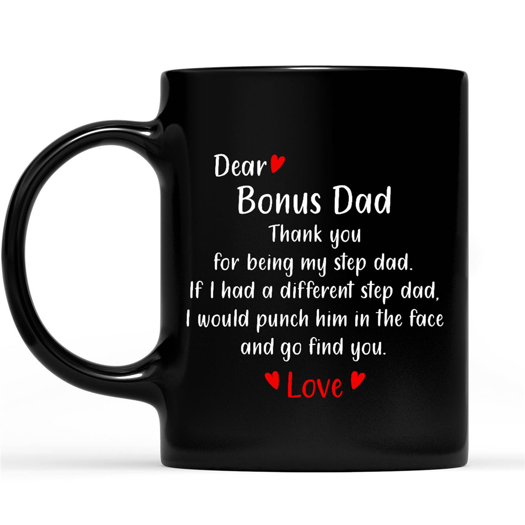 Dad Coffee Mugs  Happy Father's Day Step Dad Coffee Mug - Step