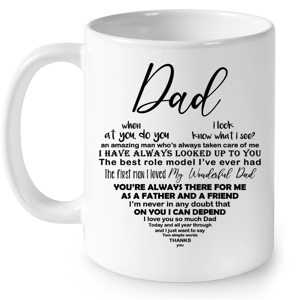 Dad I Just Wanna Say Two Simple Words Thanks You Funny Gift Ideas for Dad Fathers Day