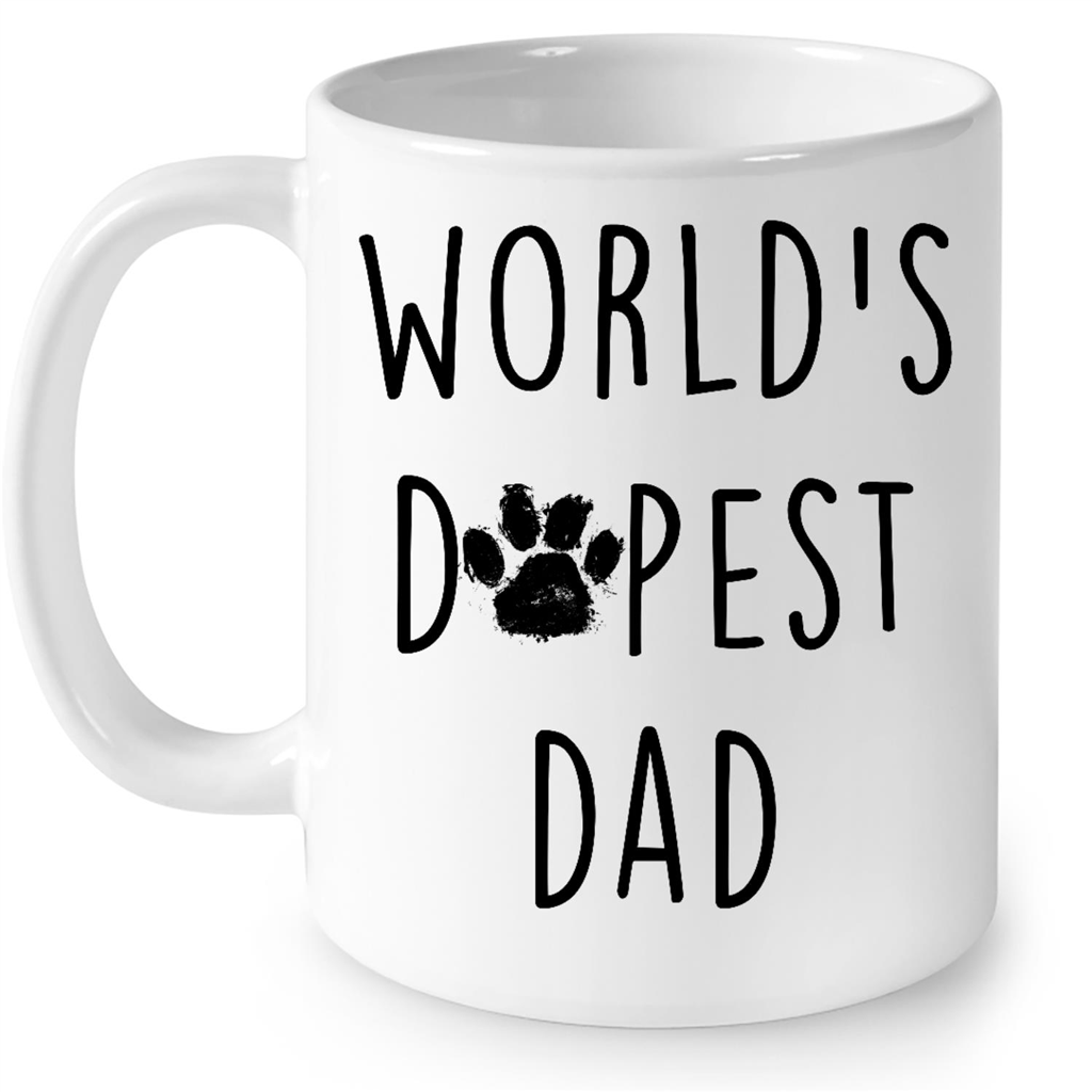 World Dopest Dog Dad Funny Gift Ideas Fathers Day for Father