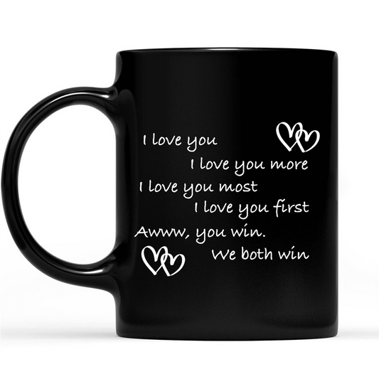 Gift Ideas for Mom Mothers Day I Love You I Love You More Funny Gift Ideas for Mom Mothers Day Dad Husband Wife Him Her Grandma Grandpa Men And Women W