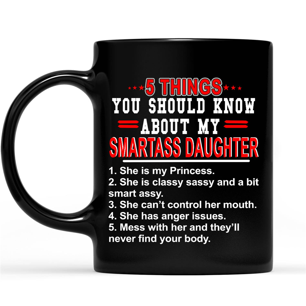 Gift Ideas for Mom Mothers Day 5 Things You Should Know About My Smartass Daughter 2