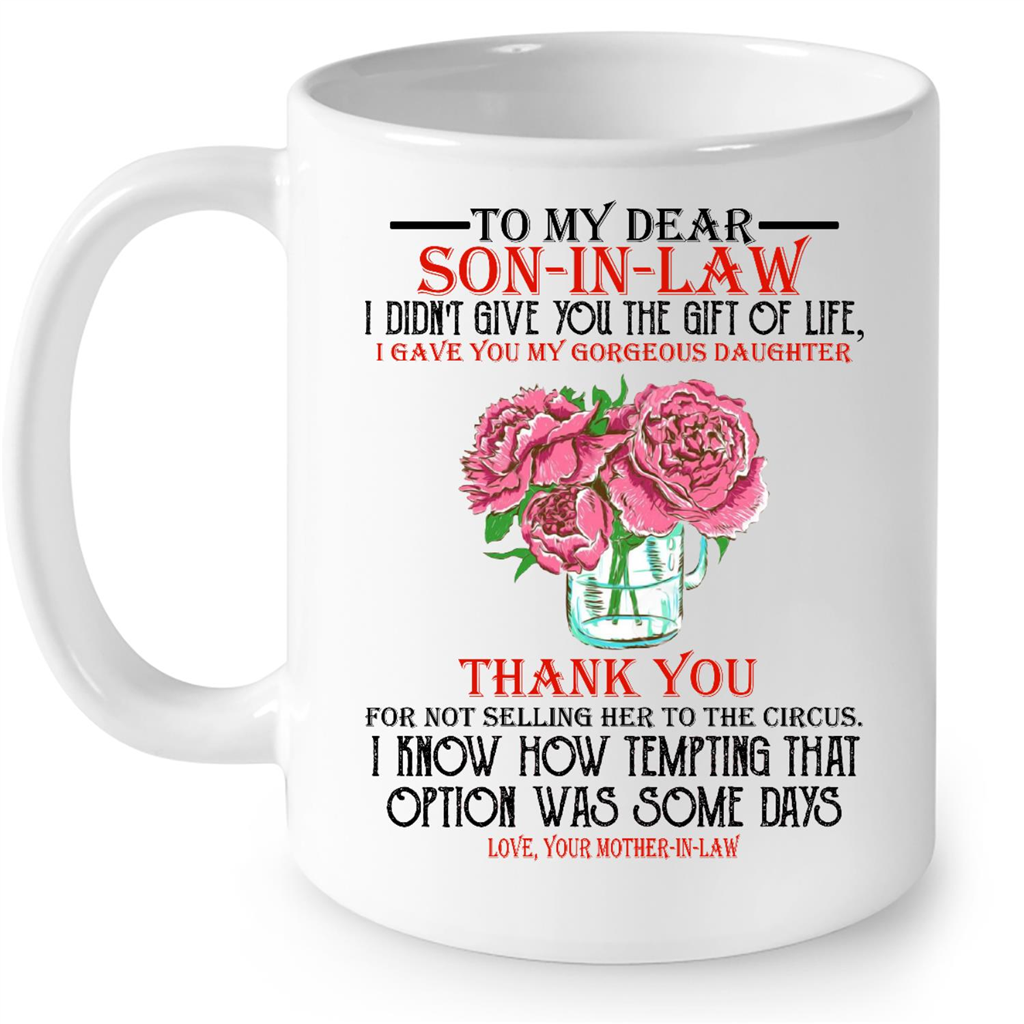 Funny Gifts for Mom Thank You Giving Me Life Mother's Day Christmas Mom  Gift Idea 11oz Coffee Mug - Green