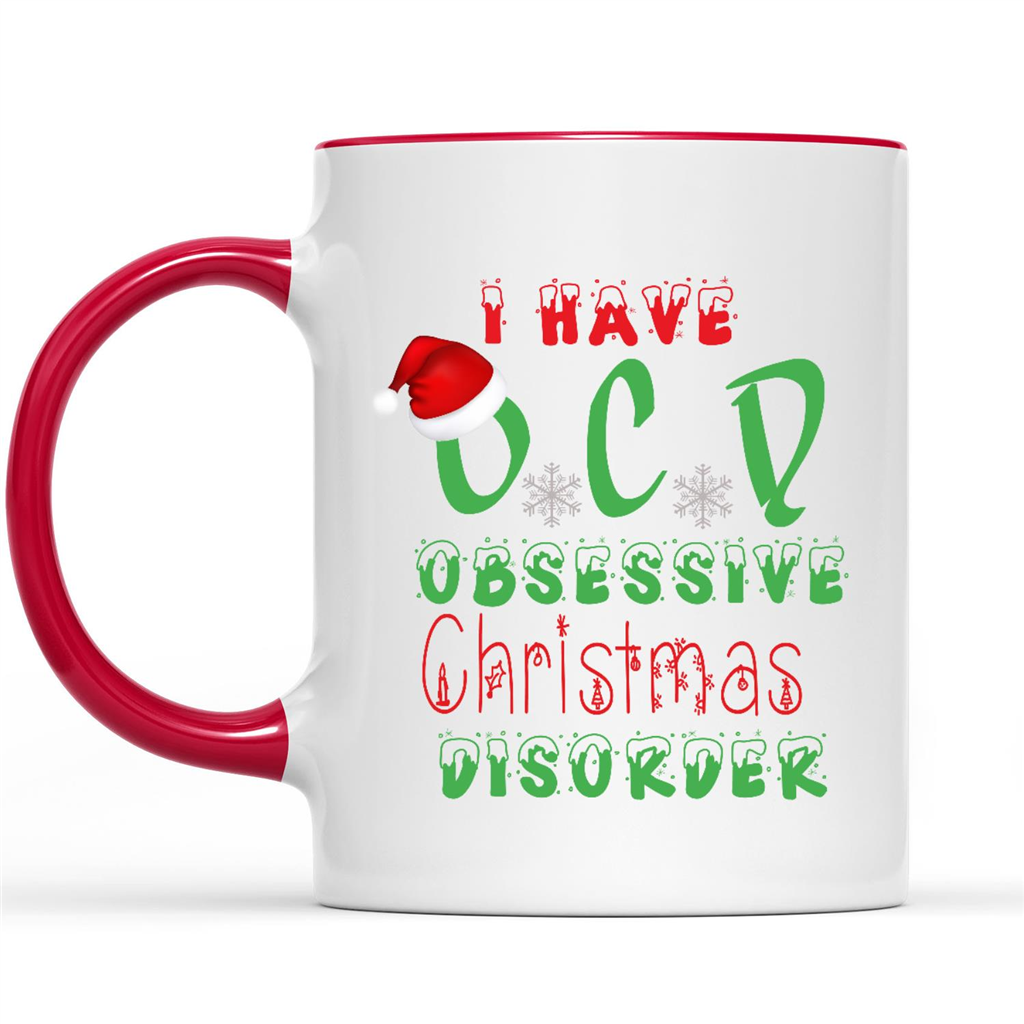 Funny Christmas Gifts Ideas I Have OCD Obsessive Christmas Disorder