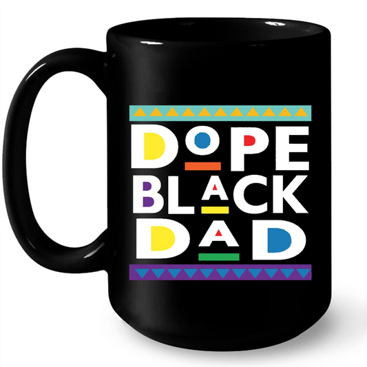 Dope Black Dad Funny Gift Ideas Fathers Day for Dad