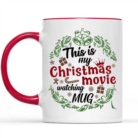 This is My Christmas Movie Watching Mug Funny Christmas Gift Ideas