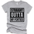 Straight Outta My Forties Funny Birthday T Shirt, Funny Birthday Gift Ideas Shirt