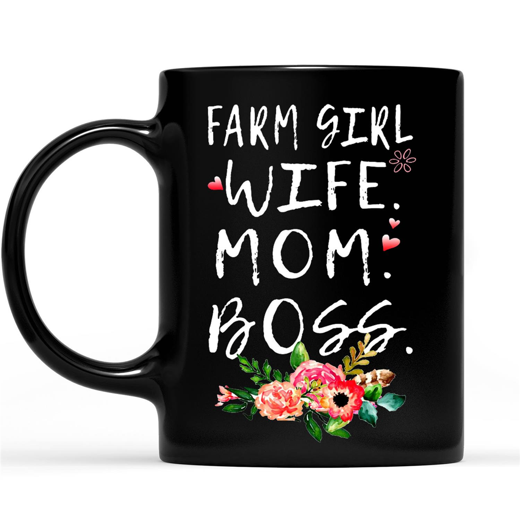 Gift Ideas for Mom Mothers Day Farm Girl Wife Mom Boss