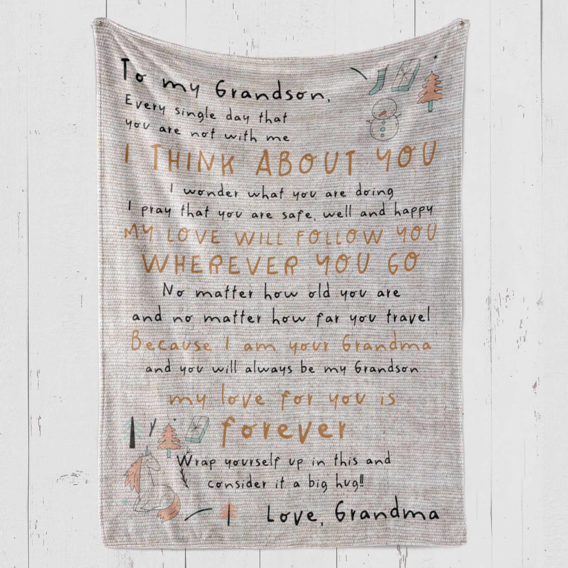 Blanket Gift For Grandson, High School Graduation Gifts For Grandson, You Are Not