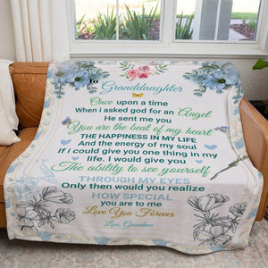 Blanket Gift Ideas for GrandDaughter, Vintage Floral