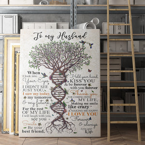 Canvas Gift Ideas For Husband, Custom Personalized Canvas Gift, Tree of Life