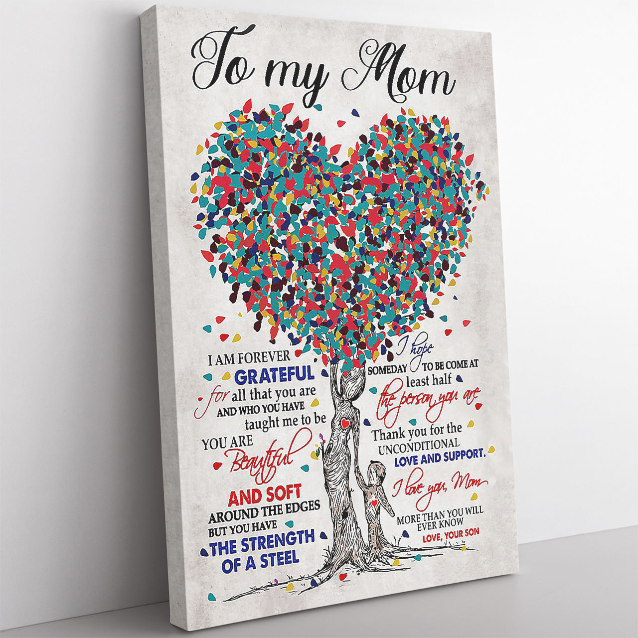 Canvas Gift Ideas For Mom, Custom Personalized Canvas Gift, Tree of Life