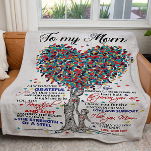 Blanket Gift Ideas For Mom, Custom Personalized Blanket Gift, Tree of Life
