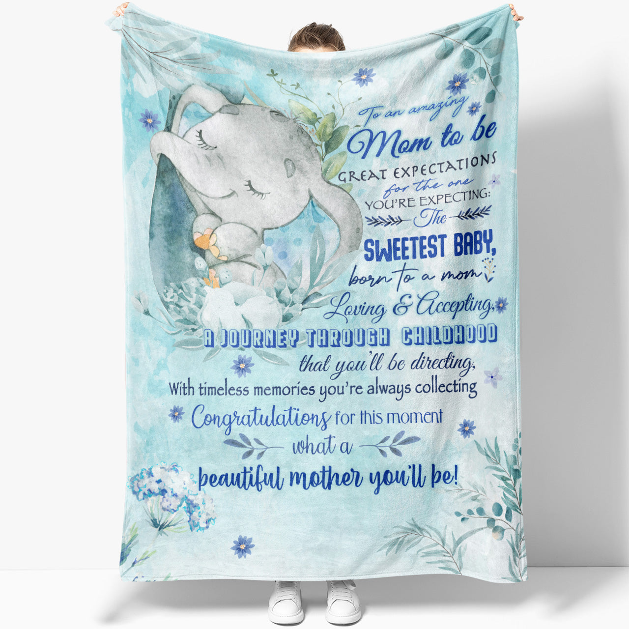 Blanket Gift Ideas For Mom, Blanket for Gift Ideas For Mom To Be, 1st  Mothers Day Gifts, Gift ideas for New Moms, Pregnancy Gift Blanket - Sweet  Family Gift