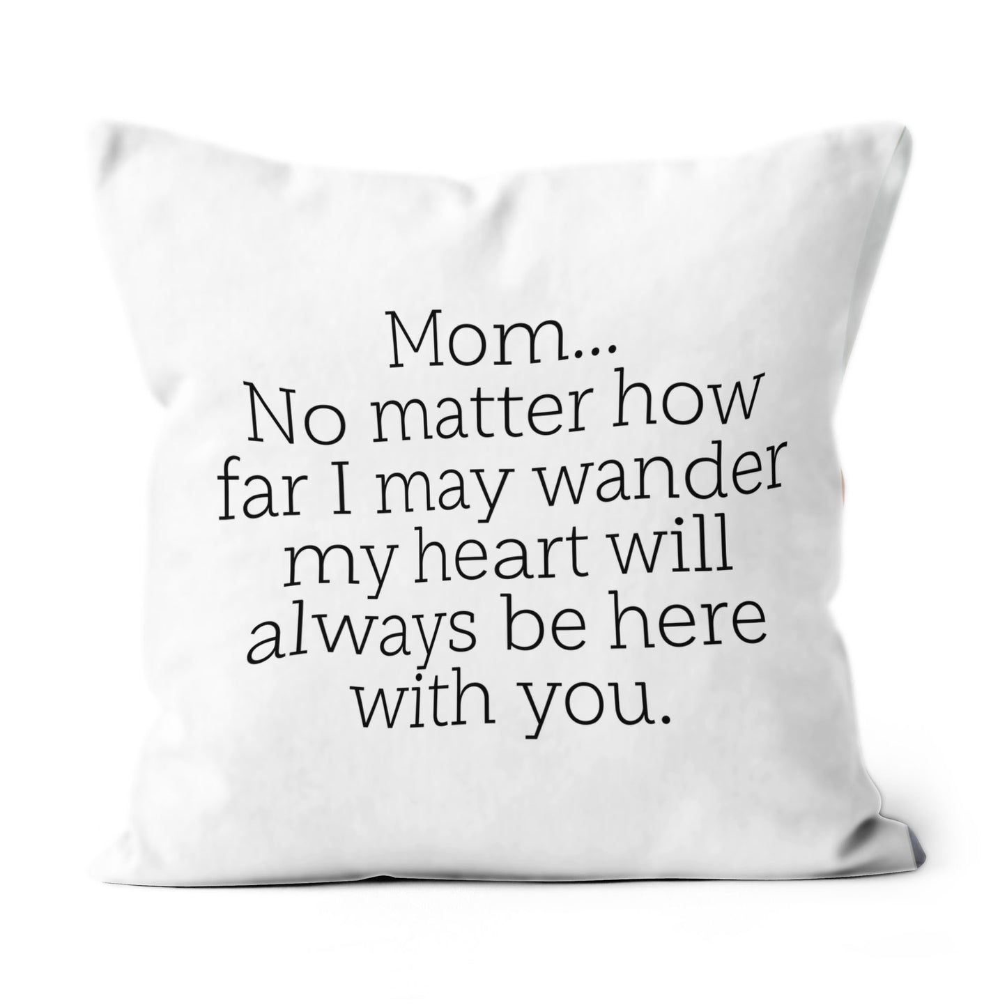 Pillow Mothers Day Gift Ideas for Mom, Mom and Daughter Quote Custom Photo Pillow