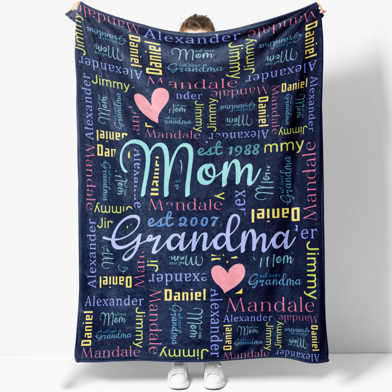 Picture blanket for grandma hot sale