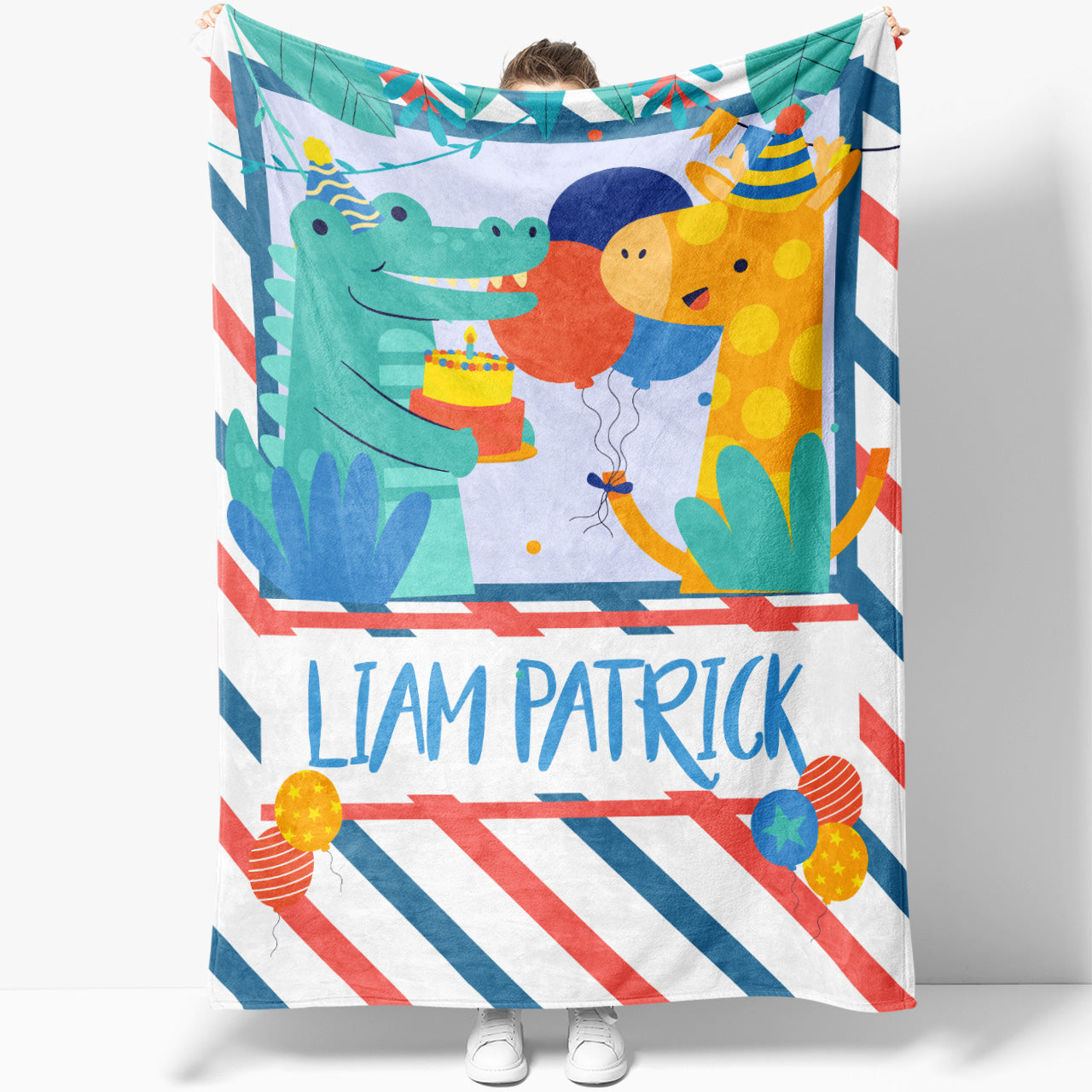 Baby boy dinosaur discount blanket