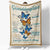 Butterfly Blanket Gift Ideas For Granddaughter, I Didn't Give You The Gift of Life, You Will Face Many Challenges Blanket