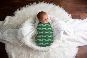 Personalized Baby Swaddle Fleece Sherpa Blanket Girl Boy Name Blanket Swaddle Multi Colors