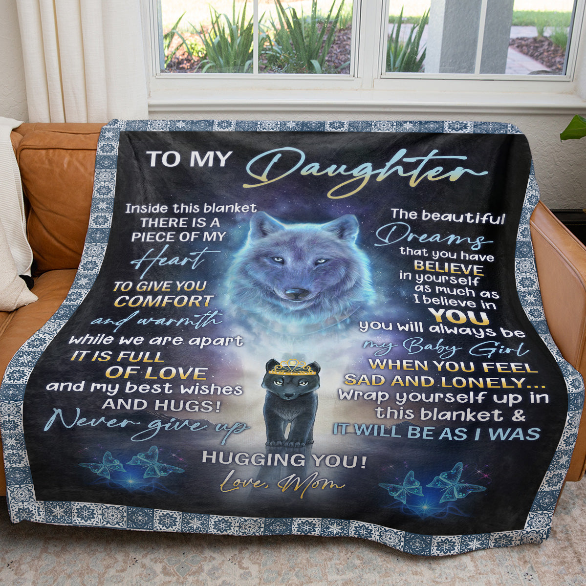 Wolf blanket for discount daughter